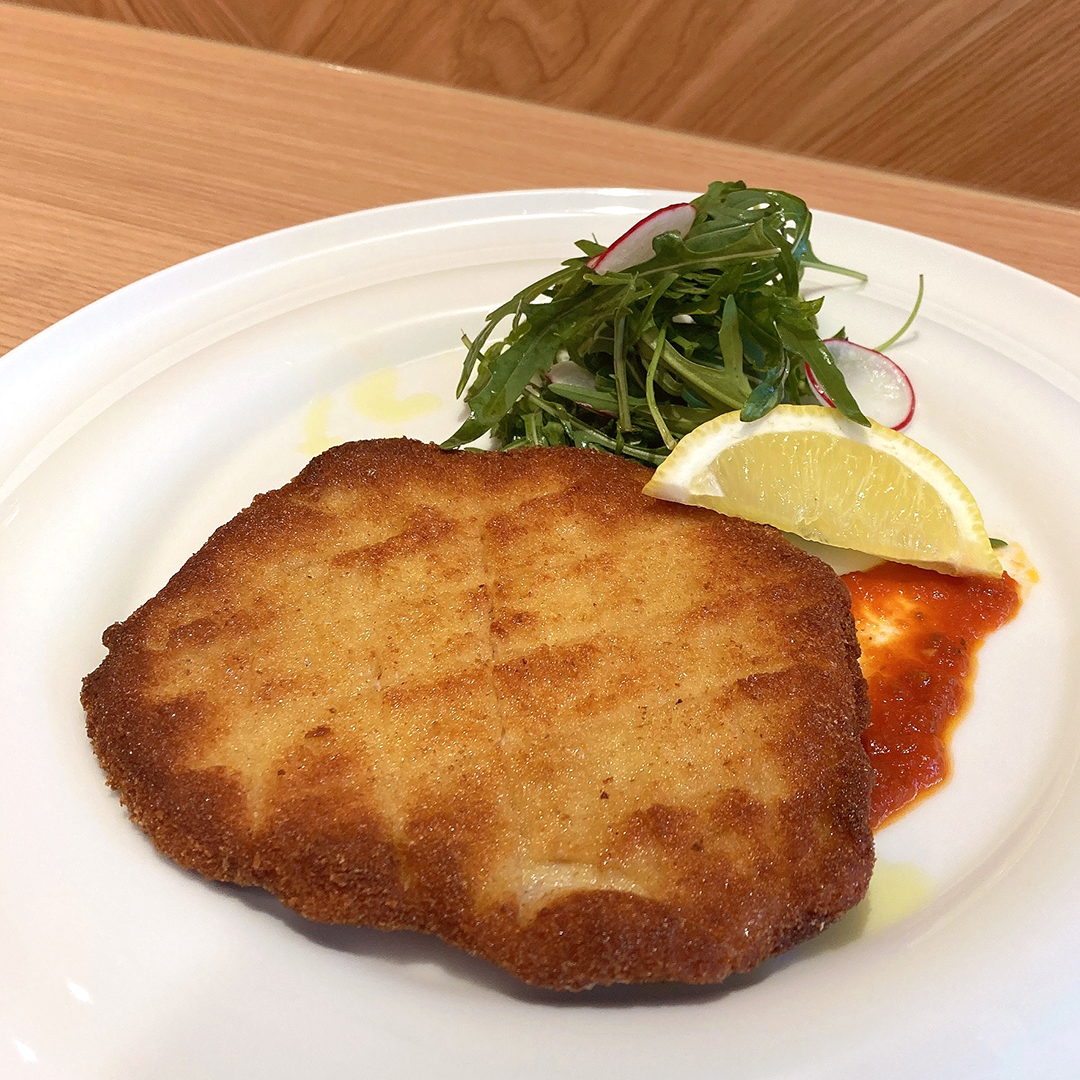 国産牛もも肉ミラノ風カツレツ